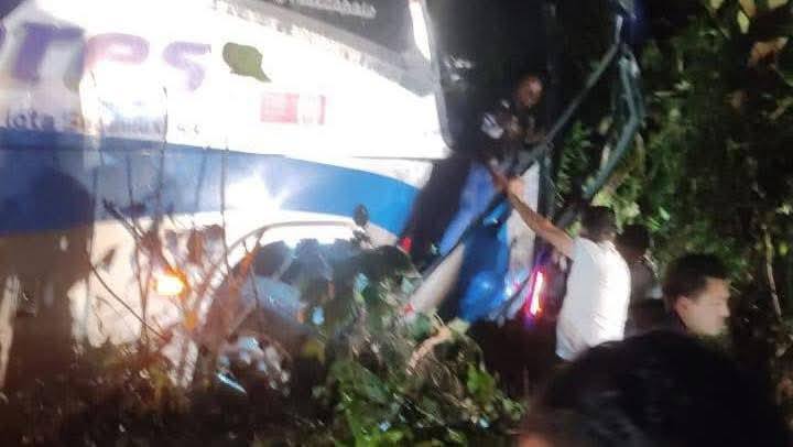 Accidente de bus en la vía Aguazul-Yopal deja pasajeros en estado de alerta