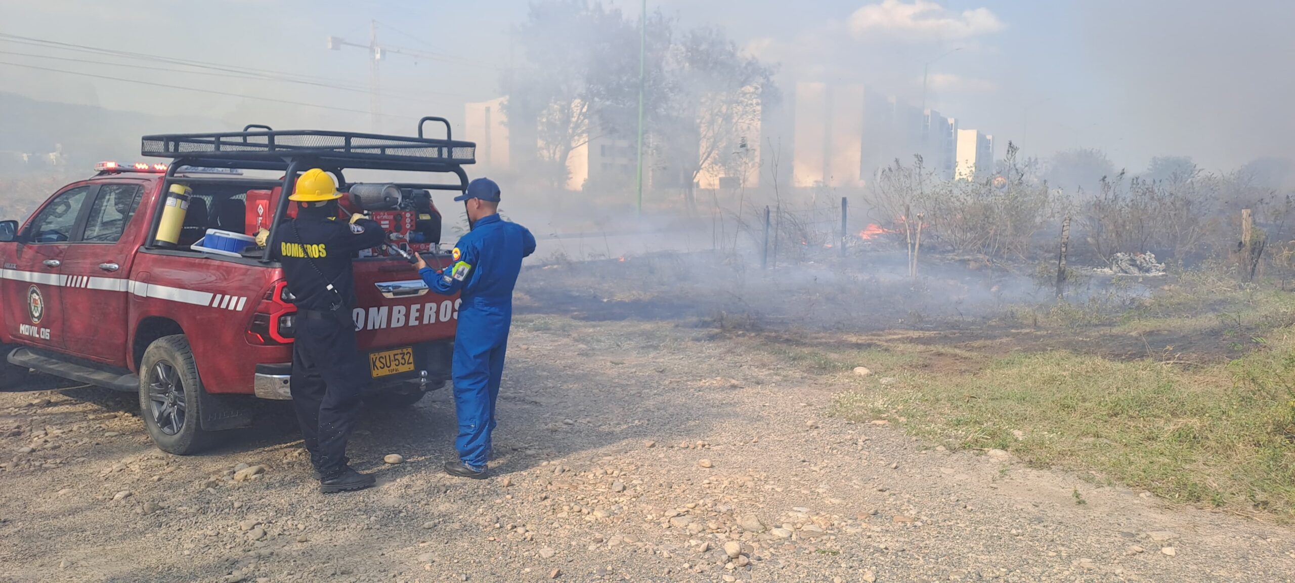 Emergencias por Incendios Forestales en Yopal: Bomberos Actúan en Diversos Puntos