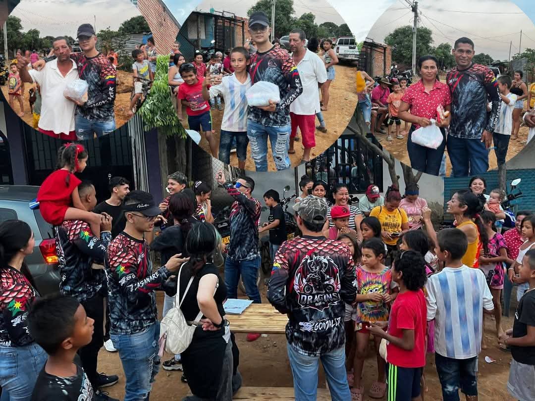 Dragons Bikers Celebran el Día Internacional de la Mujer con Solidarida