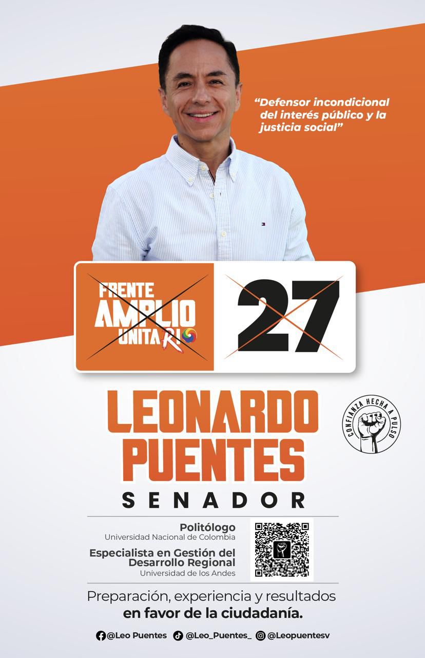 leonardo puentes campaña